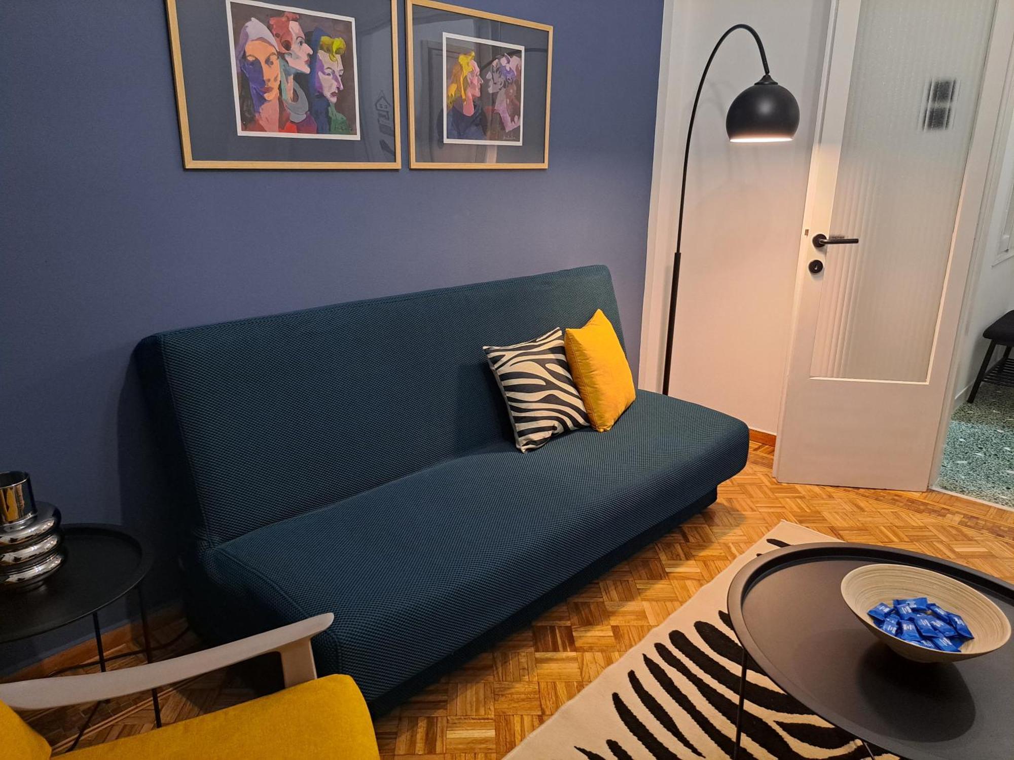 Stylish City Center Apartment Serres Bagian luar foto